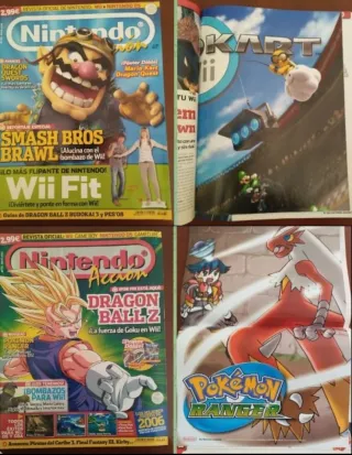 Lote de 19 Revistas Pokémon y Nintendo Acción
