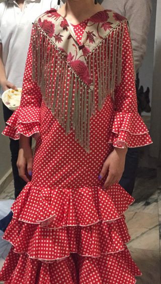 Traje de gitana 14 años