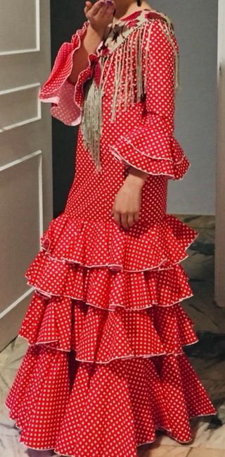 Traje de gitana 14 años