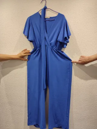 Mono azul elegante talla única (S-M)