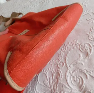 Borsa Pelle Beverly Hills Polo Club Arancione