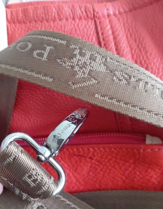 Borsa Pelle Beverly Hills Polo Club Arancione