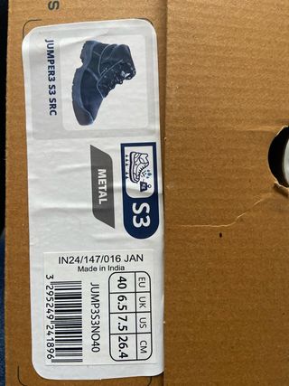 Botas de seguridad Deltaplus Jumper3 S3 Talla 40