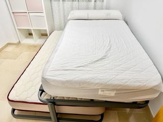 Cama nido con somier y colchon de abajo incluido