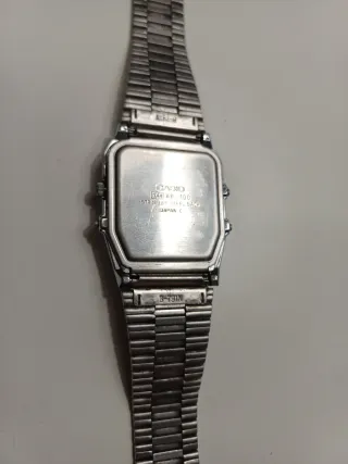 Reloj Casio Data Bank Plata