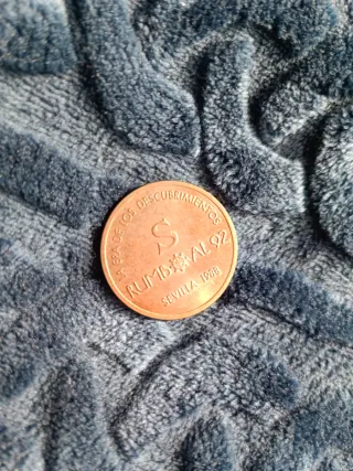 Medalla Rumbo al 92 Sevilla 1988