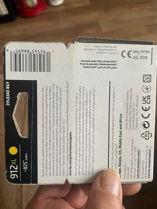 Pack 4 Cartuchos Tinta HP 912 XL