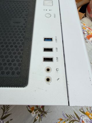 Torre PC Thermaltake S100 Blanca Cristal Templado