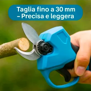 Kit 3in1 Potatura Cesoia Motosega Asta Telescopica