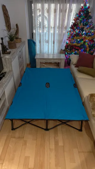 Cama Plegable Camping/Camper 193x125x40 cm