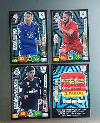 Lote Premium Oro Adrenalyn 18-19