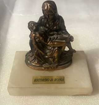 Piedad Miguel Ángel Bronce Recuerdo Roma