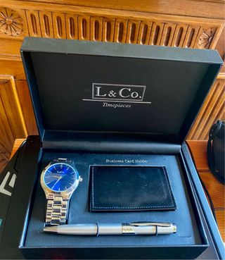 Orologio L&Co. Timepieces Blu Nuovo