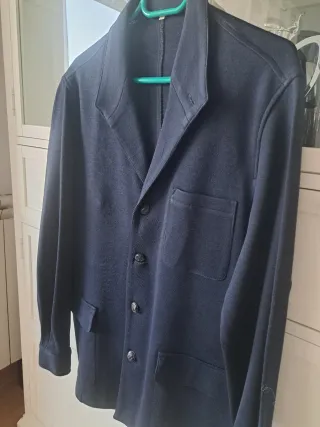 Blazer caballero azul marino