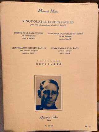 Marcel Mule - 24 Estudios