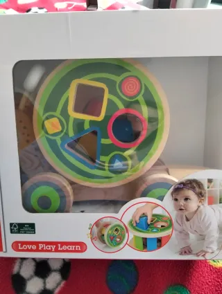 Juguete Hape Carro Caracol de arrastre