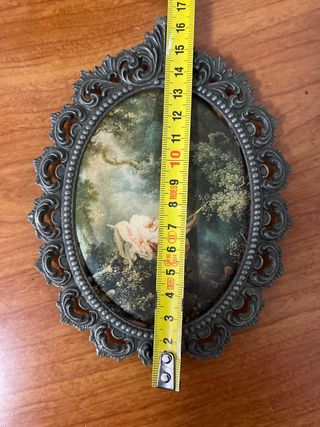 Cuadro Ovalado El Columpio Fragonard