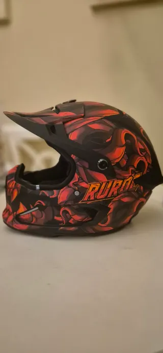 Casco Ruroc Moto Campo con Gafas