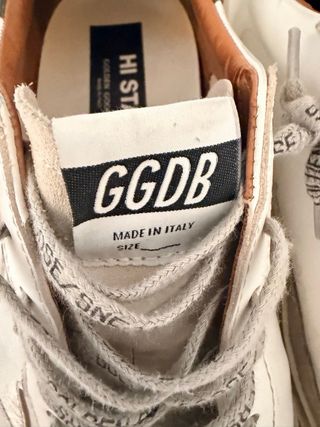 Golden Goose Hi Star Sneakers Blancas/Gris