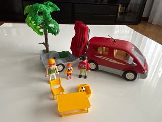 Playmobil Familia Coche y Accesorios