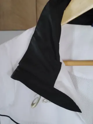 Chándal Asics Blanco y Negro