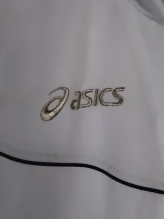 Chándal Asics Blanco y Negro