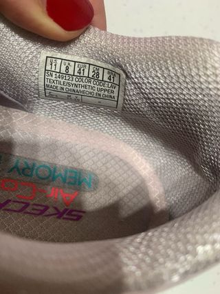 Zapatillas Skechers Talla 41 Rosa/Morado
