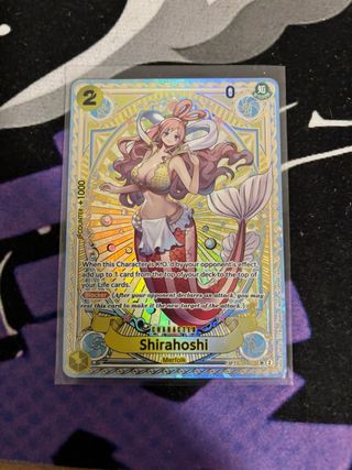 Carta Shirahoshi OP-11 SR Arte Alternativo