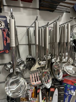 Utensilios cocina acero inoxidable