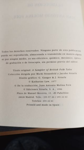 Cuentos Populares Británicos - Katharine Briggs