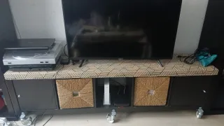 Mueble modular negro Ikea