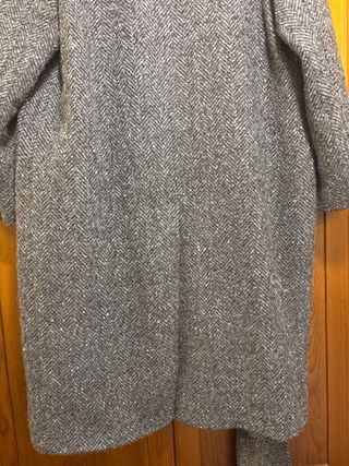 Abrigo Zara Gris