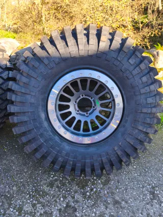 Llantas forjadas antidesllante + trepador 40