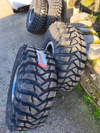 Llantas forjadas antidesllante + trepador 40