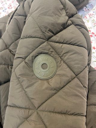 Plumífero Bimba y Lola Verde Talla S