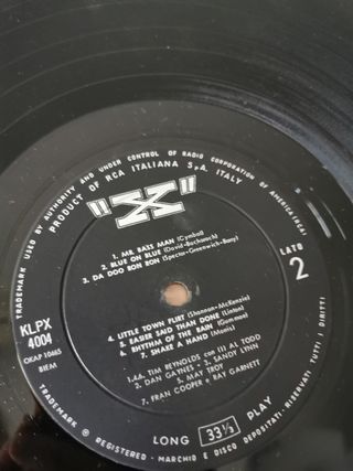 Disco Vinile Made In U.S.A. KLPX 4004