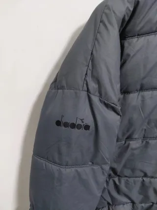 Giubbino grigio imbottito
