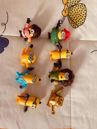 Lote juguetes Minions McDonald’s.