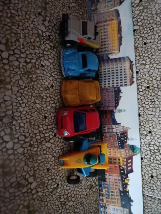 Miniaturas de coches de juguete friccion