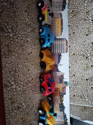 Miniaturas de coches de juguete friccion
