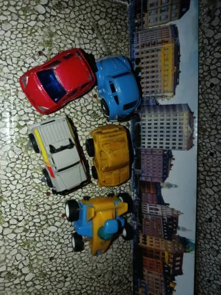 Miniaturas de coches de juguete friccion