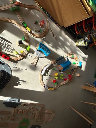 Lote tren madera Lidl e Ikea