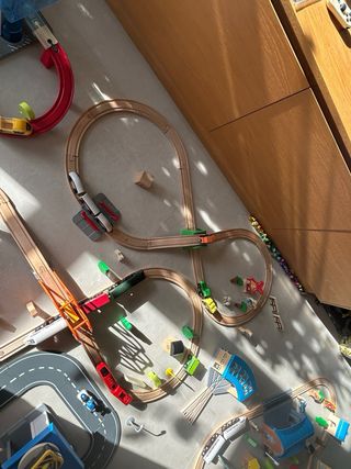 Lote tren madera Lidl e Ikea