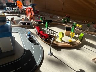 Lote tren madera Lidl e Ikea