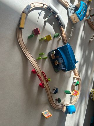 Lote tren madera Lidl e Ikea