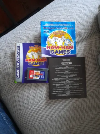 Juego Game Boy Advance Hamtaro Ham Ham Games
