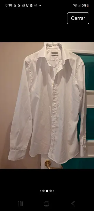 Camisa Classic Fun Blanca Talla M