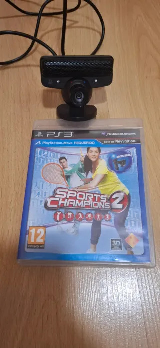 Cámara PS3 Eye y Juego Sports Champions 2