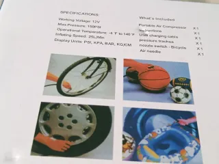 Inflador Eléctrico Portátil