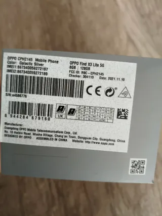 OPPO Find X3 Lite 5G galactic silver